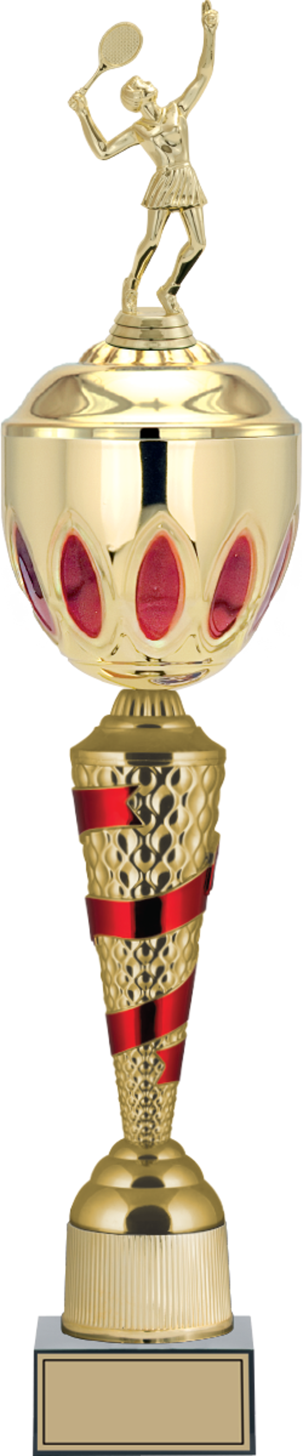 ODAK KUPA - Figürlü Kupalar - Tenis Kadın Figürlü Kupalar FG-086 A - 66 cm - Image 1
