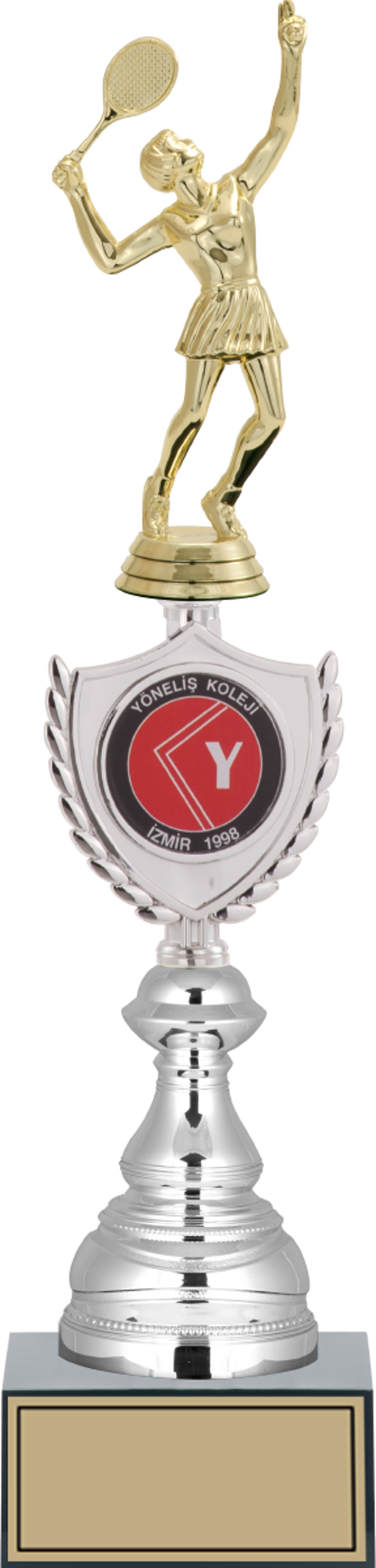 ODAK KUPA - Figürlü Kupalar - Tenis Kadın Figürlü Kupalar FG-035 C - 40 cm - Image 1