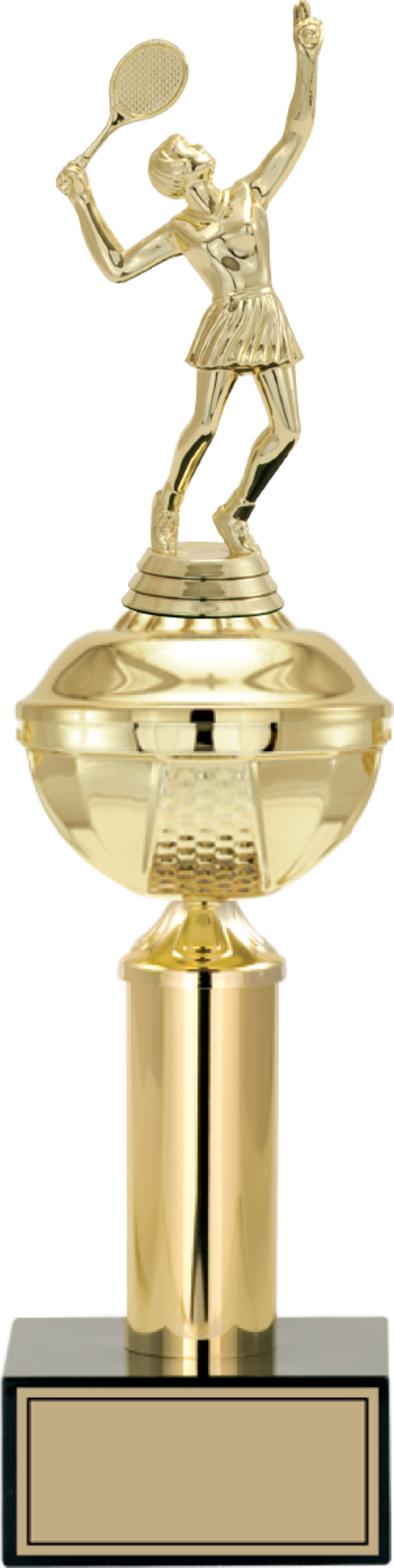ODAK KUPA - Figürlü Kupalar - Tenis Kadın Figürlü Kupalar FG-047 C - 40 cm - Image 1