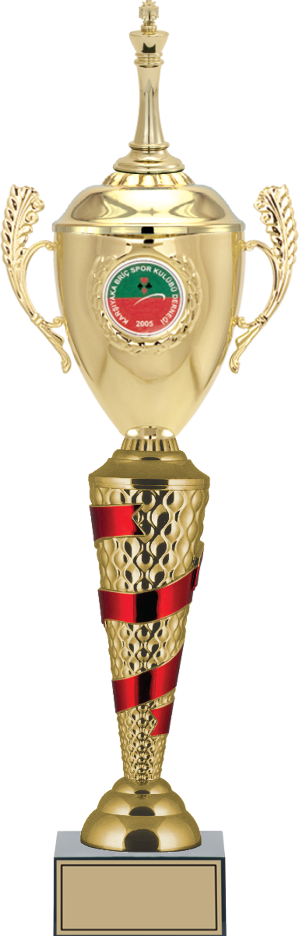 ODAK KUPA - Figürlü Kupalar - Satranç Figürlü Kupalar FG-082 A - 57 cm - Image 1