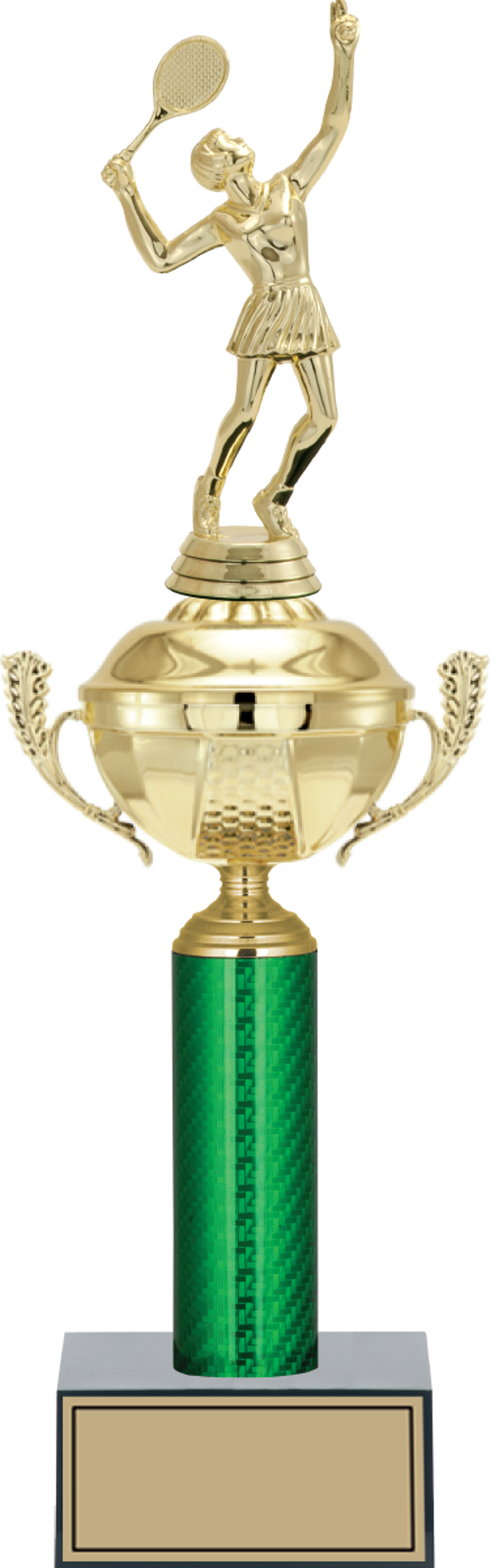 ODAK KUPA - Figürlü Kupalar - Tenis Kadın Figürlü Kupalar FG-050 A - 43 cm - Image 1