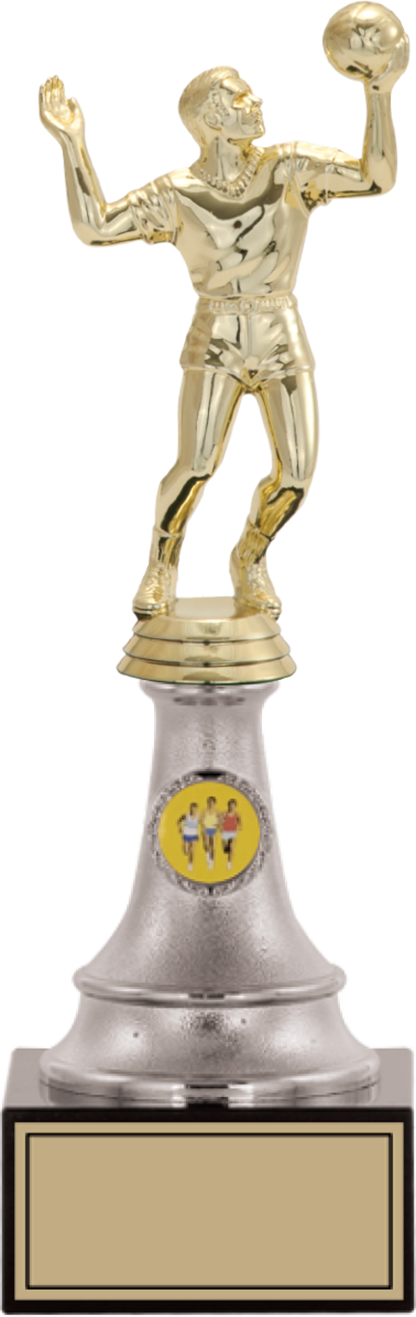 ODAK KUPA - Figürlü Kupalar - Voleybol Erkek Figürlü Kupalar FG-010 A - 28 cm - Image 1