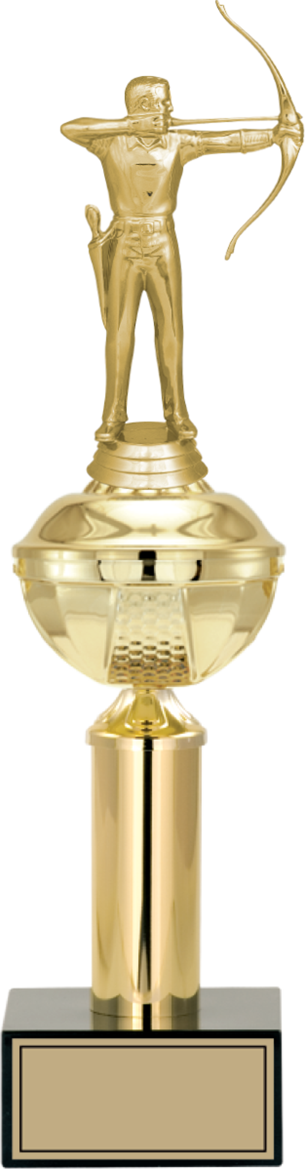 ODAK KUPA - Figürlü Kupalar - Okçu Figürlü Kupalar FG-047 C - 39 cm - Image 1