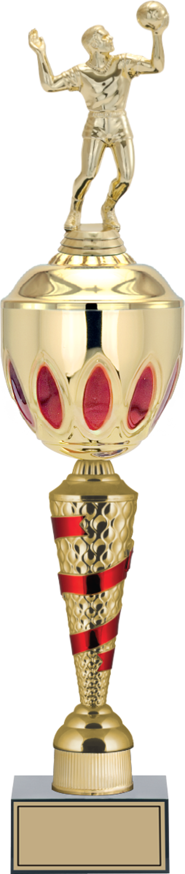 ODAK KUPA - Figürlü Kupalar - Voleybol Erkek Figürlü Kupalar FG-086 C - 56 cm - Image 1
