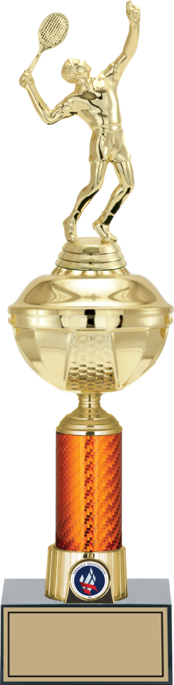 ODAK KUPA - Figürlü Kupalar - Tenis Erkek Figürlü Kupalar FG-055 C - 42 cm - Image 1