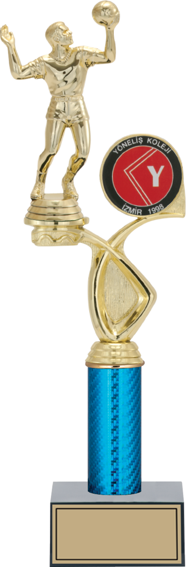 ODAK KUPA - Figürlü Kupalar - Voleybol Erkek Figürlü Kupalar FG-017 B - 38 cm - Image 1