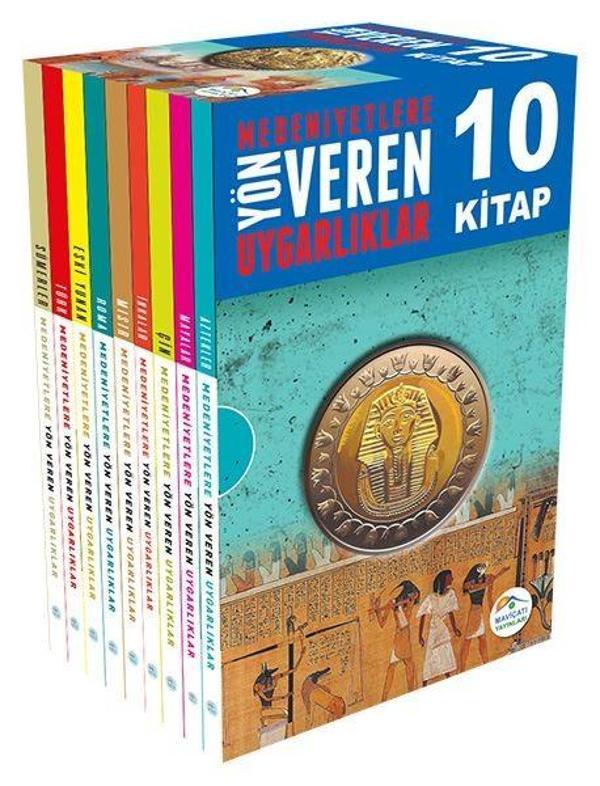 Medeniyete Yön Veren Uygarlıklar-10 Kitap Takım - Mavi Çatı Yayınları - Image 1