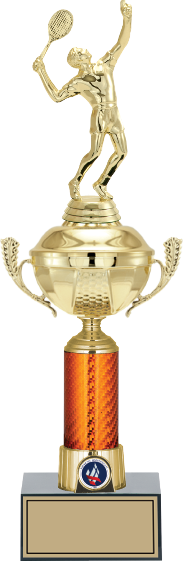ODAK KUPA - Figürlü Kupalar - Tenis Erkek Figürlü Kupalar FG-056 C - 42 cm - Image 1