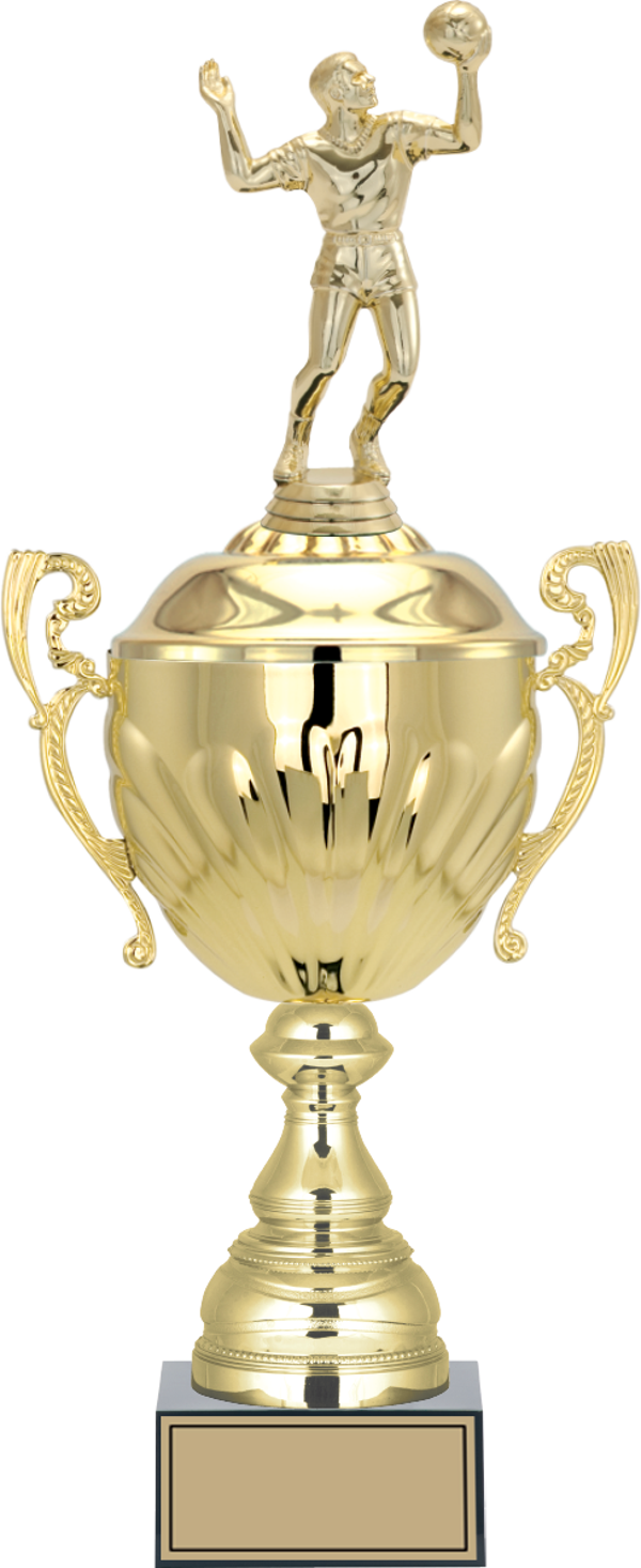 ODAK KUPA - Figürlü Kupalar - Voleybol Erkek Figürlü Kupalar FG-089 B - 47 cm - Image 1