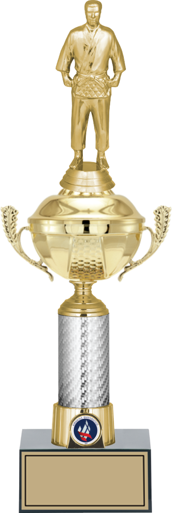 ODAK KUPA - Figürlü Kupalar - Judo / Karate Figürlü Kupalar FG-058 C - 41 cm - Image 1