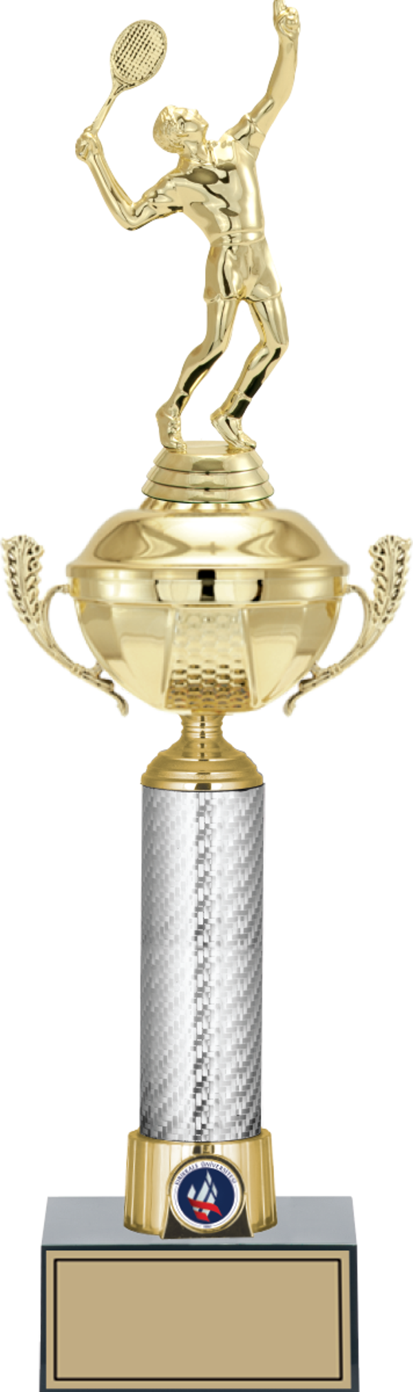 ODAK KUPA - Figürlü Kupalar - Tenis Erkek Figürlü Kupalar FG-058 A - 47 cm - Image 1
