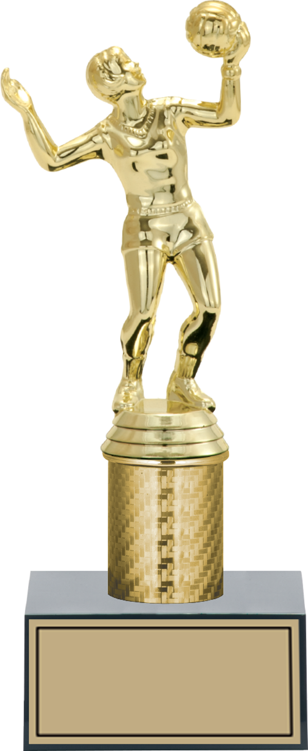 ODAK KUPA - Figürlü Kupalar - Voleybol Kadın Figürlü Kupalar FG-001 A - 23 cm - Image 1