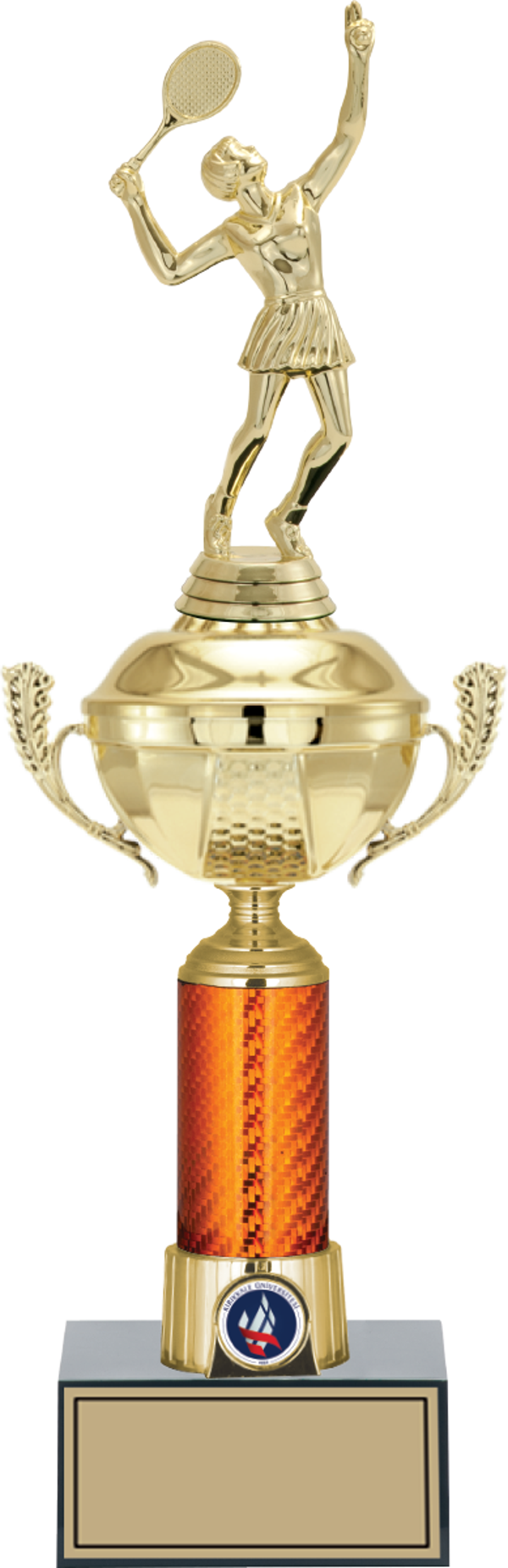 ODAK KUPA - Figürlü Kupalar - Tenis Kadın Figürlü Kupalar FG-056 C - 42 cm - Image 1