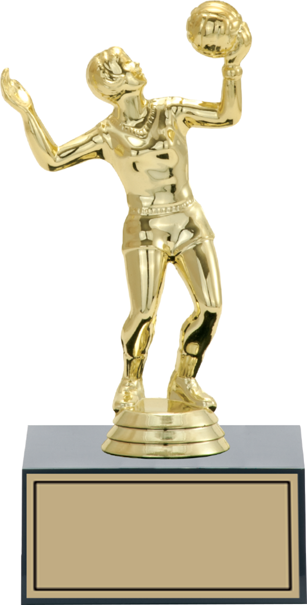 ODAK KUPA - Figürlü Kupalar - Voleybol Kadın Figürlü Kupalar FG-001 C - 18 cm - Image 1