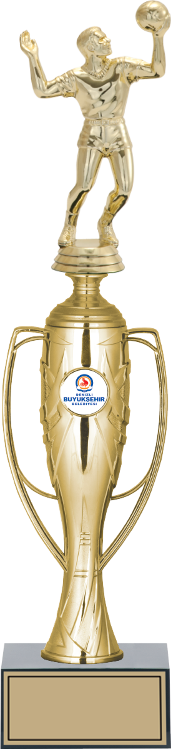 ODAK KUPA - Figürlü Kupalar - Voleybol Erkek Figürlü Kupalar FG-026 C - 40 cm - Image 1