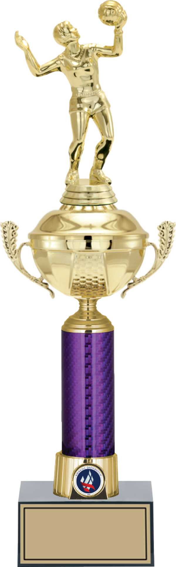 ODAK KUPA - Figürlü Kupalar - Voleybol Kadın Figürlü Kupalar FG-060 B - 44 cm - Image 1