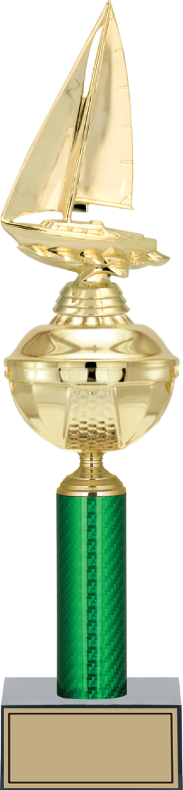 ODAK KUPA - Figürlü Kupalar - Yelken Figürlü Kupalar FG-049 A - 45 cm - Image 1