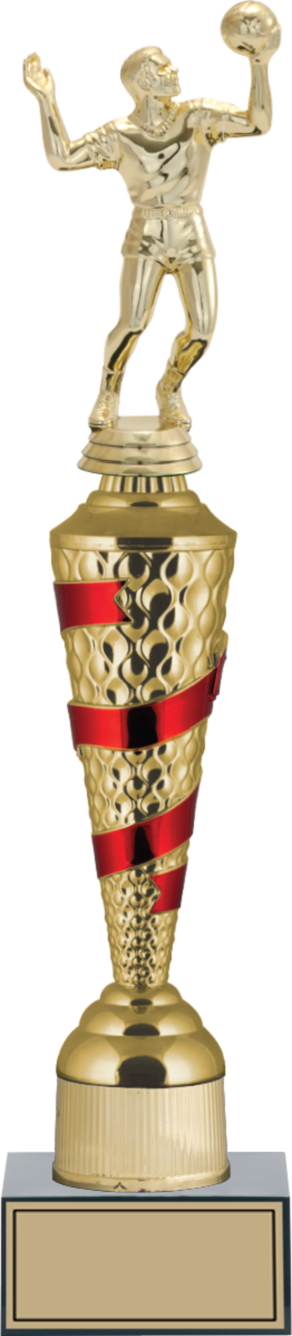 ODAK KUPA - Figürlü Kupalar - Voleybol Erkek Figürlü Kupalar FG-028 B - 45 cm - Image 1