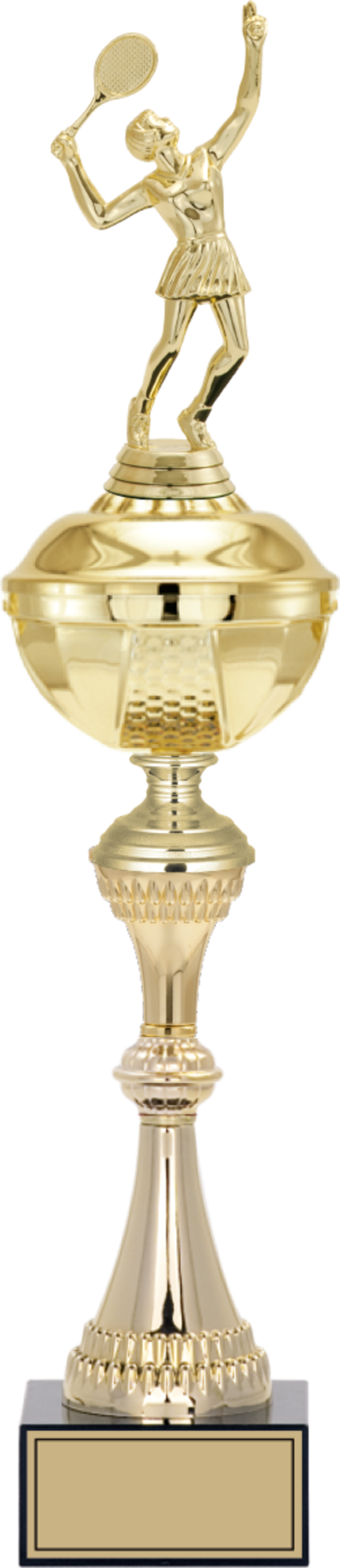 ODAK KUPA - Figürlü Kupalar - Tenis Kadın Figürlü Kupalar FG-061 A - 52 cm - Image 1