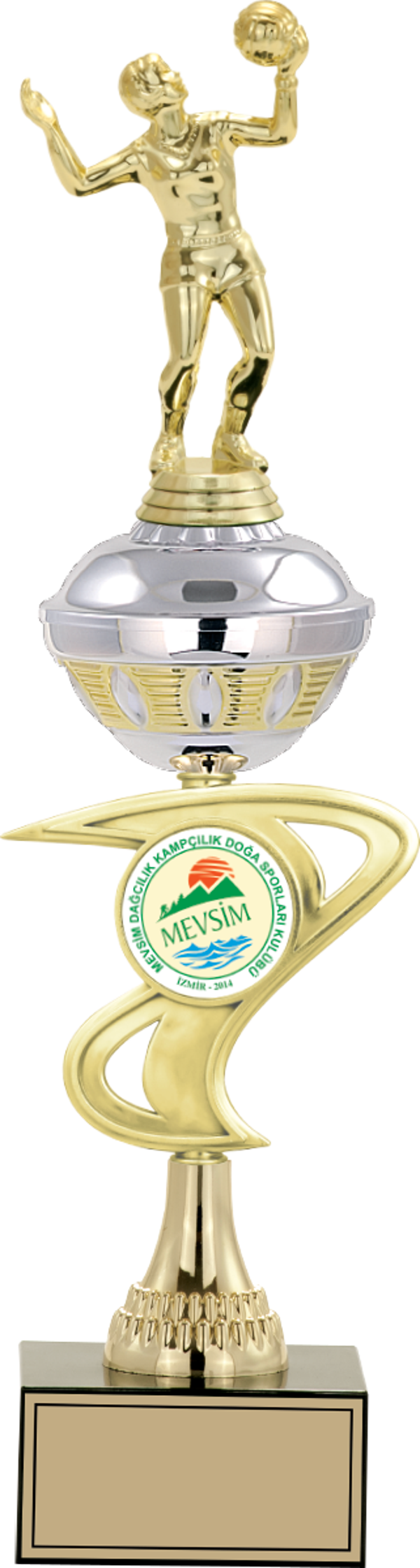 ODAK KUPA - Figürlü Kupalar - Voleybol Kadın Figürlü Kupalar FG-065 C - 45 cm - Image 1