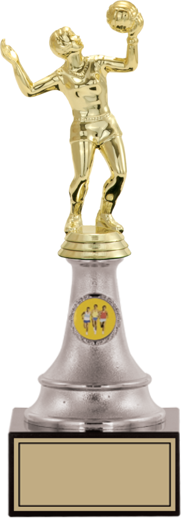 ODAK KUPA - Figürlü Kupalar - Voleybol Kadın Figürlü Kupalar FG-010 A - 28 cm - Image 1