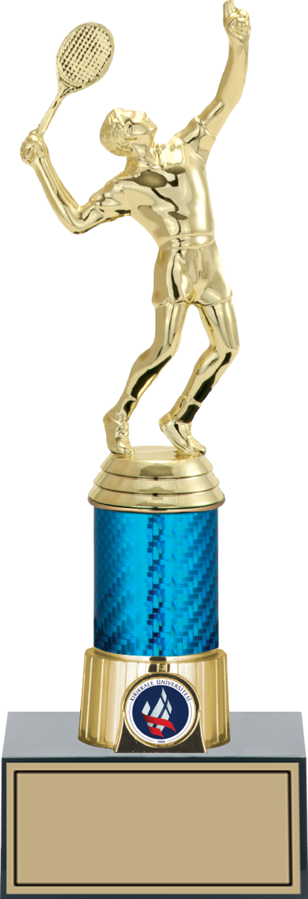 ODAK KUPA - Figürlü Kupalar - Tenis Erkek Figürlü Kupalar FG-005 C - 28 cm - Image 1