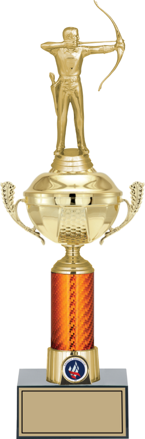 ODAK KUPA - Figürlü Kupalar - Okçu Figürlü Kupalar FG-056 C - 41 cm - Image 1