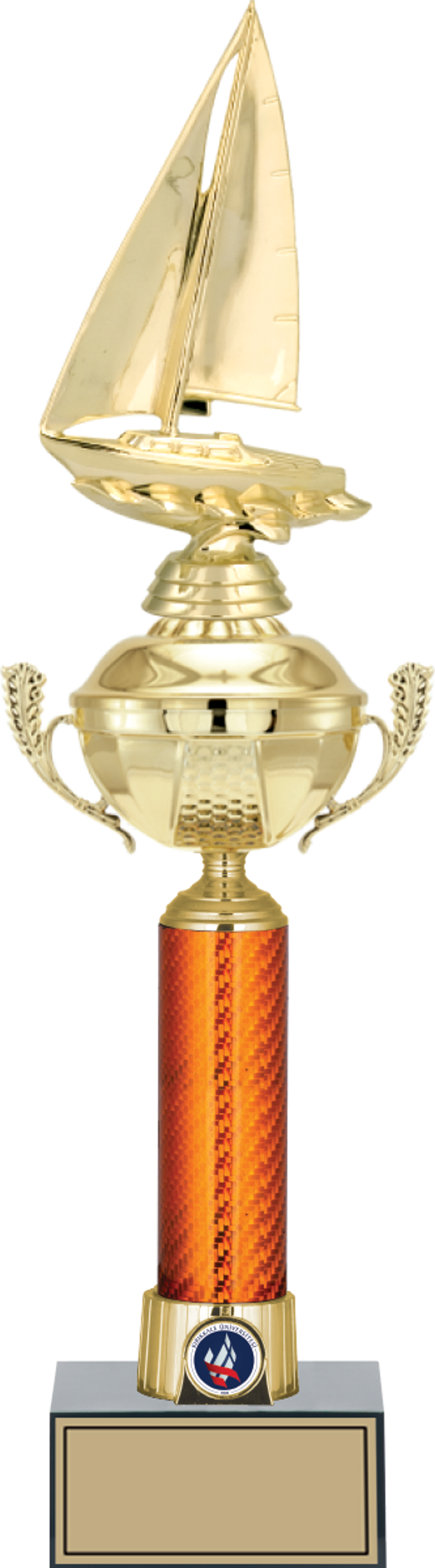ODAK KUPA - Figürlü Kupalar - Yelken Figürlü Kupalar FG-056 A - 48 cm - Image 1