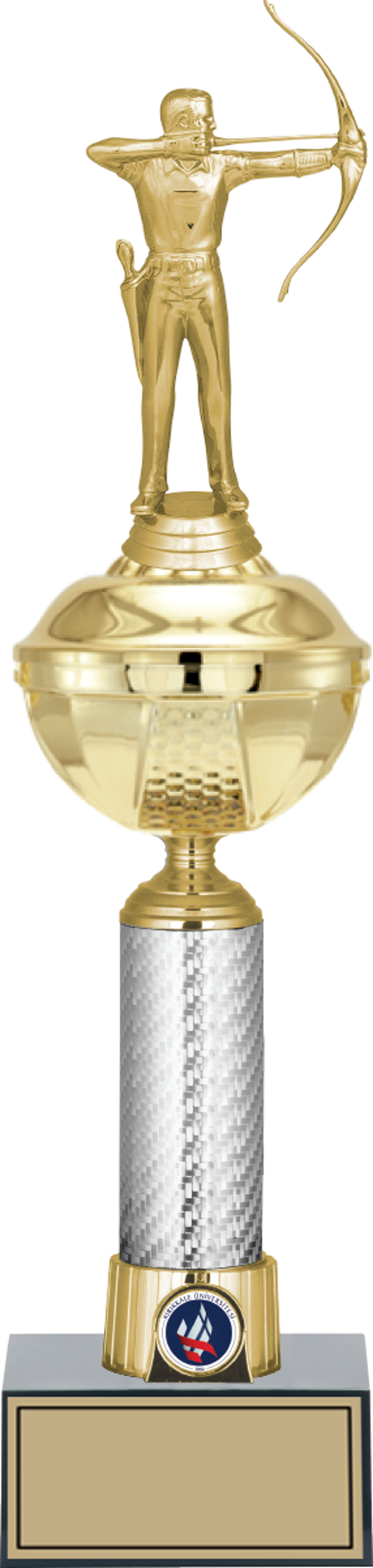 ODAK KUPA - Figürlü Kupalar - Okçu Figürlü Kupalar FG-057 B - 44 cm - Image 1