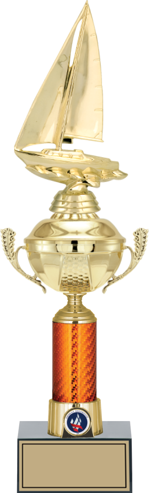 ODAK KUPA - Figürlü Kupalar - Yelken Figürlü Kupalar FG-056 C - 43 cm - Image 1