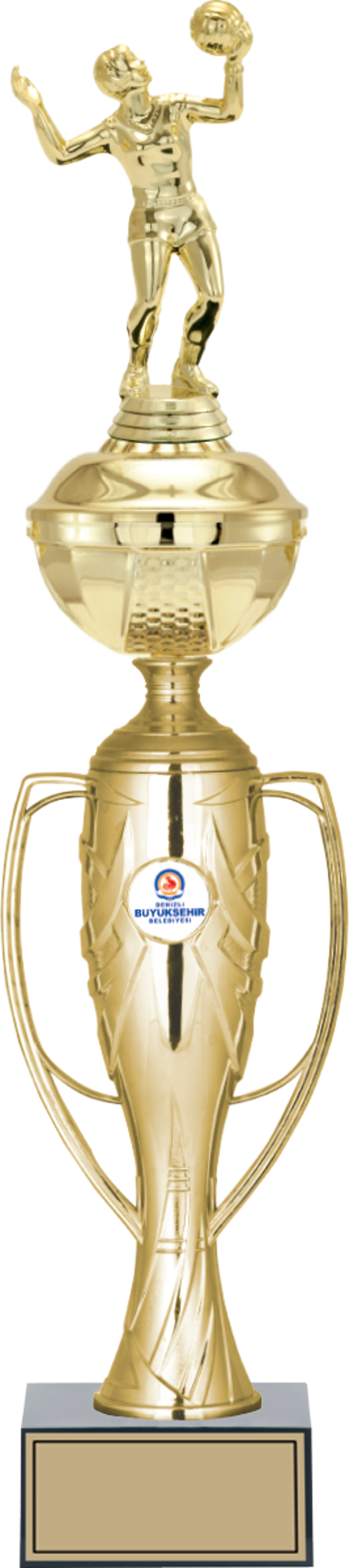 ODAK KUPA - Figürlü Kupalar - Voleybol Kadın Figürlü Kupalar FG-071 B - 51 cm - Image 1