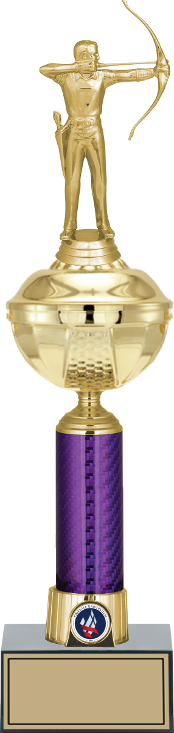 ODAK KUPA - Figürlü Kupalar - Okçu Figürlü Kupalar FG-059 B - 44 cm - Image 1