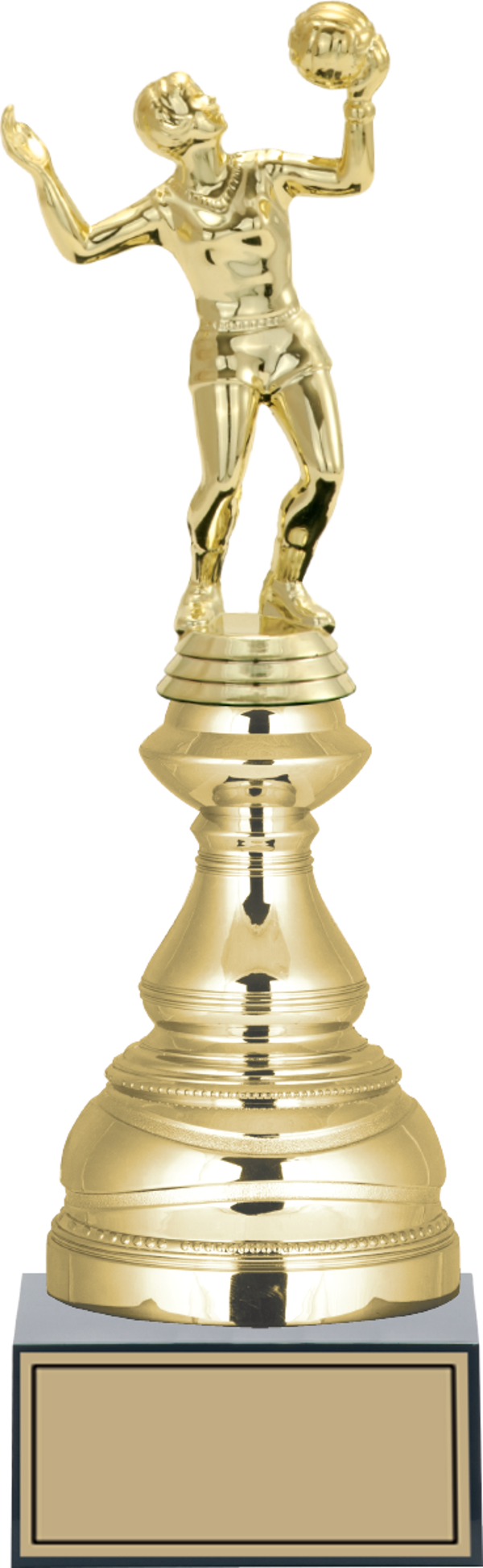 ODAK KUPA - Figürlü Kupalar - Voleybol Kadın Figürlü Kupalar FG-023 A - 33 cm - Image 1