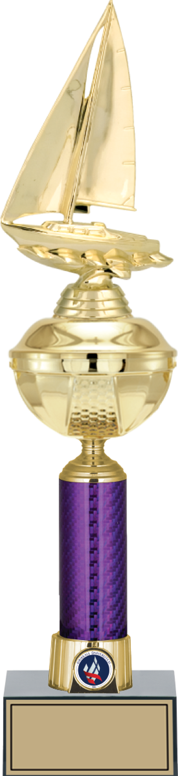 ODAK KUPA - Figürlü Kupalar - Yelken Figürlü Kupalar FG-059 B - 46 cm - Image 1