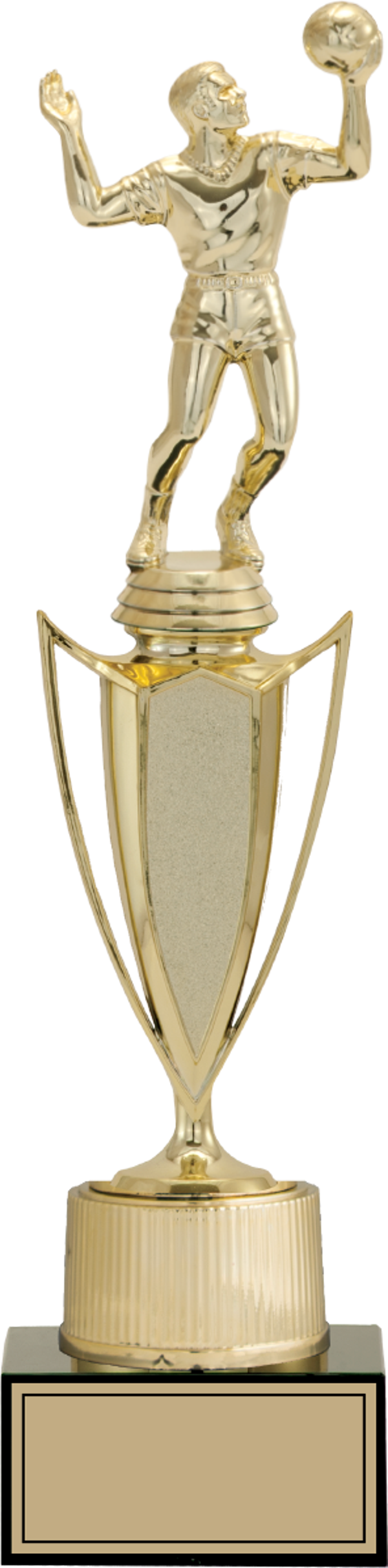 ODAK KUPA - Figürlü Kupalar - Voleybol Erkek Figürlü Kupalar FG-040 B - 38 cm - Image 1