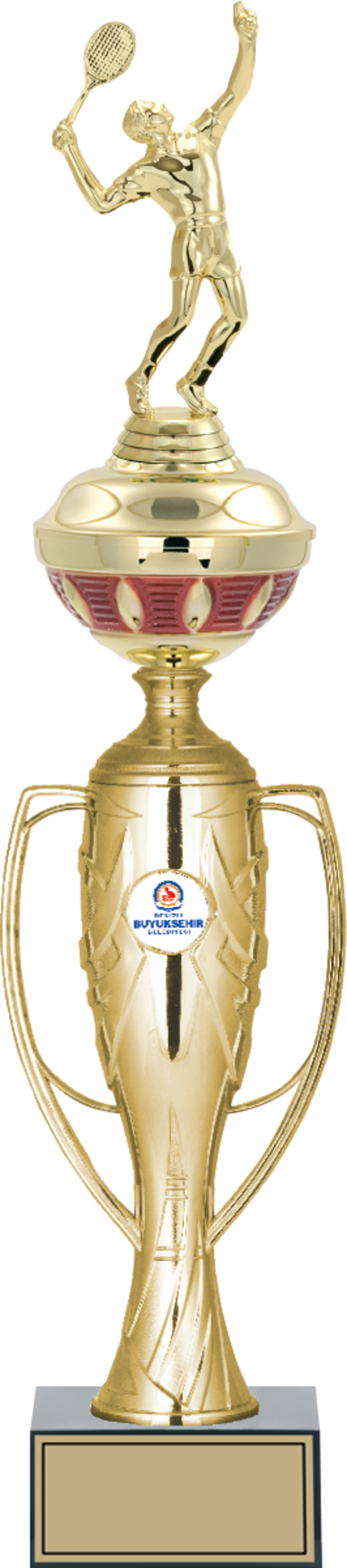 ODAK KUPA - Figürlü Kupalar - Tenis Erkek Figürlü Kupalar FG-073 B - 51 cm - Image 1