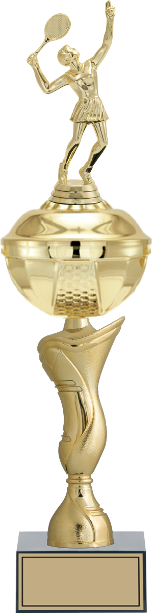 ODAK KUPA - Figürlü Kupalar - Tenis Kadın Figürlü Kupalar FG-069 A - 52 cm - Image 1