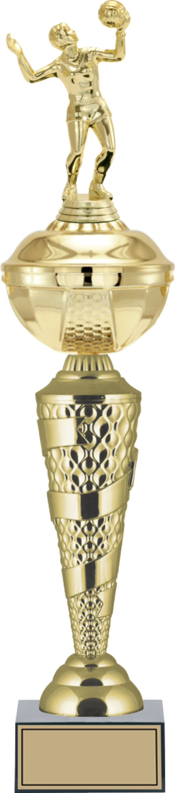 ODAK KUPA - Figürlü Kupalar - Voleybol Kadın Figürlü Kupalar FG-075 A - 53 cm - Image 1