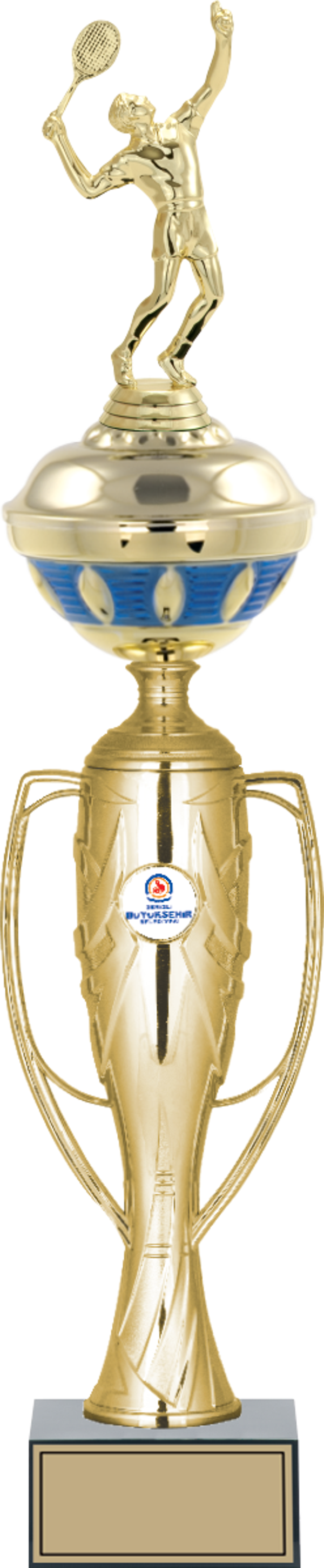 ODAK KUPA - Figürlü Kupalar - Tenis Erkek Figürlü Kupalar FG-074 A - 55 cm - Image 1