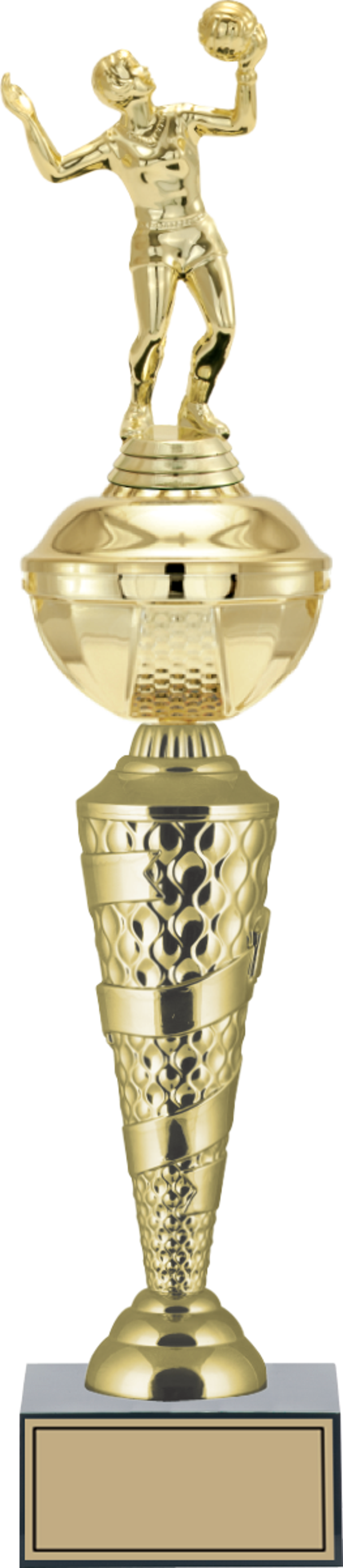 ODAK KUPA - Figürlü Kupalar - Voleybol Kadın Figürlü Kupalar FG-075 B - 50 cm - Image 1