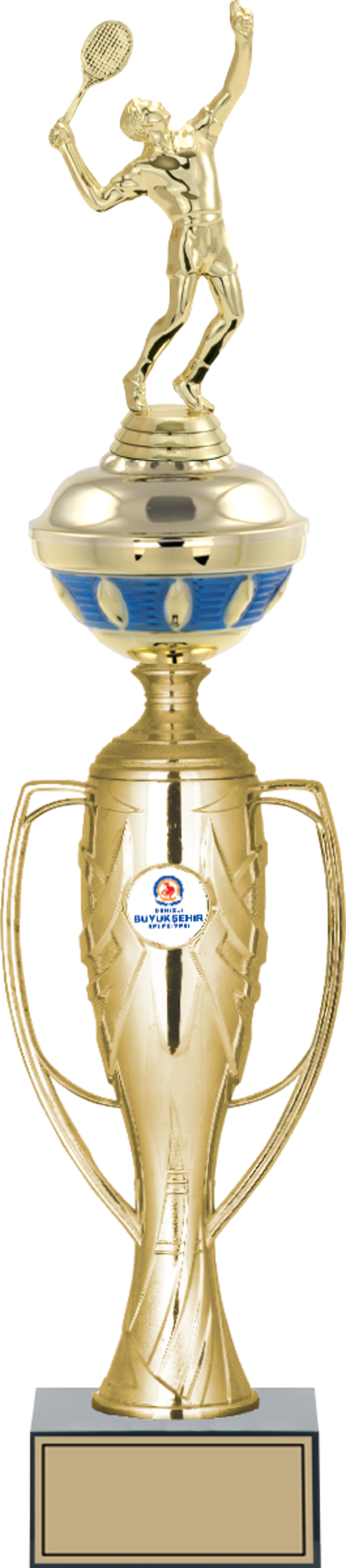 ODAK KUPA - Figürlü Kupalar - Tenis Erkek Figürlü Kupalar FG-074 B - 51 cm - Image 1