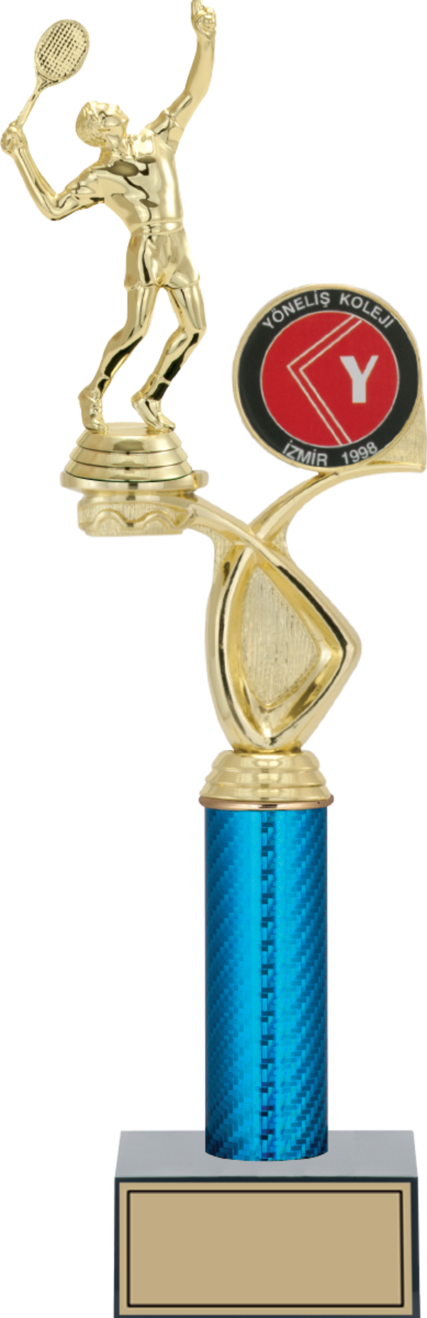 ODAK KUPA - Figürlü Kupalar - Tenis Erkek Figürlü Kupalar FG-017 A - 41 cm - Image 1