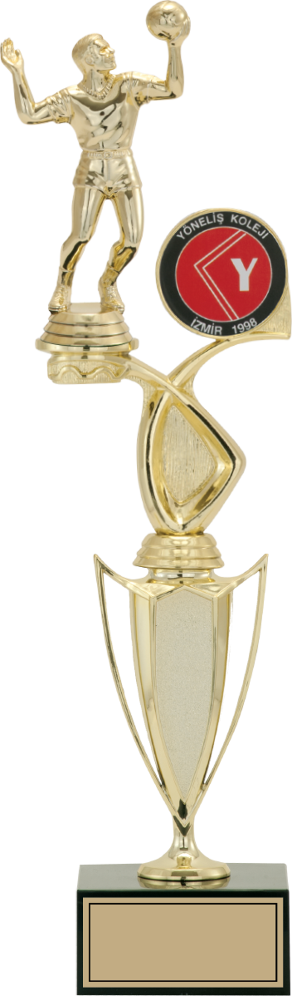 ODAK KUPA - Figürlü Kupalar - Voleybol Erkek Figürlü Kupalar FG-043 B - 43 cm - Image 1