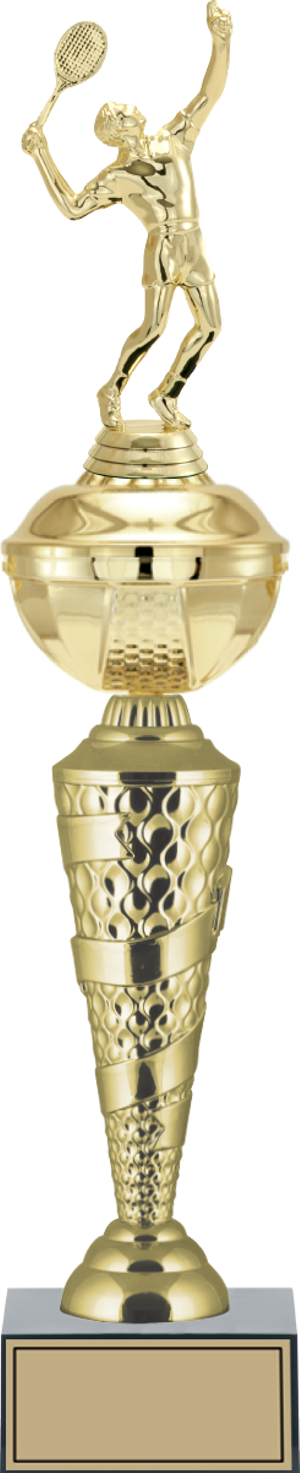 ODAK KUPA - Figürlü Kupalar - Tenis Erkek Figürlü Kupalar FG-075 B - 51 cm - Image 1
