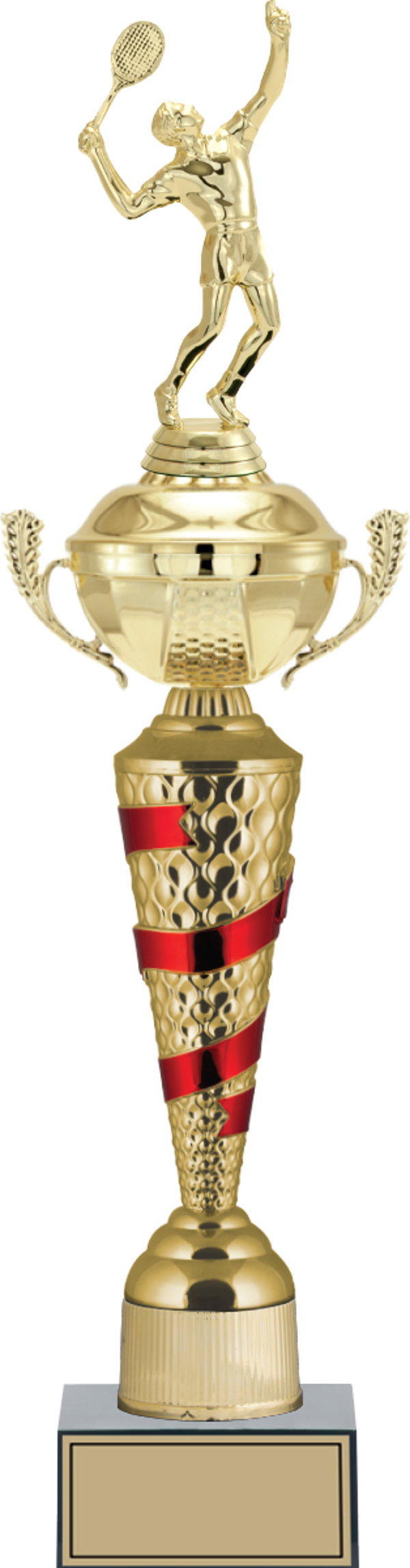 ODAK KUPA - Figürlü Kupalar - Tenis Erkek Figürlü Kupalar FG-078 B - 55 cm - Image 1