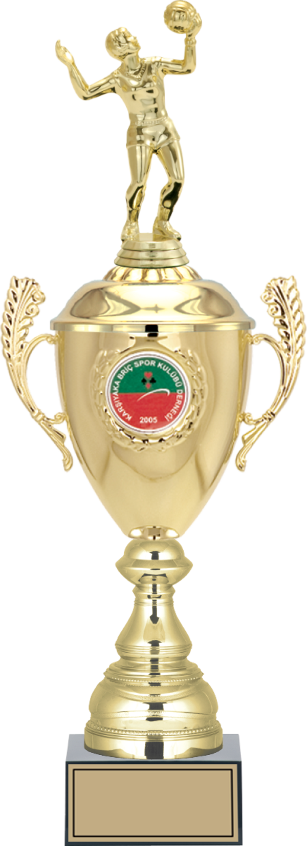 ODAK KUPA - Figürlü Kupalar - Voleybol Kadın Figürlü Kupalar FG-080 B - 49 cm - Image 1