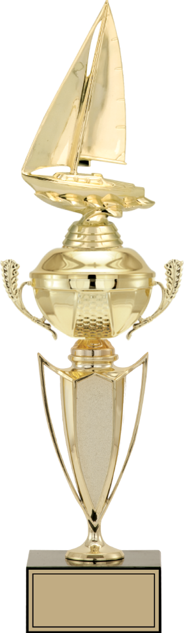 ODAK KUPA - Figürlü Kupalar - Yelken Figürlü Kupalar FG-068 B - 46 cm - Image 1