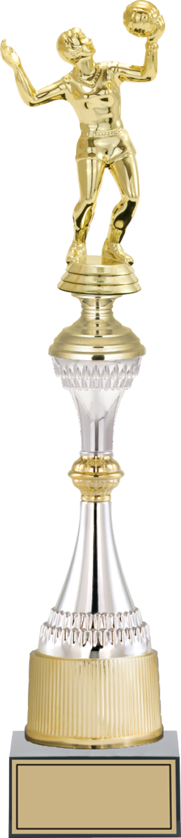 ODAK KUPA - Figürlü Kupalar - Voleybol Kadın Figürlü Kupalar FG-032 A - 46 cm - Image 1