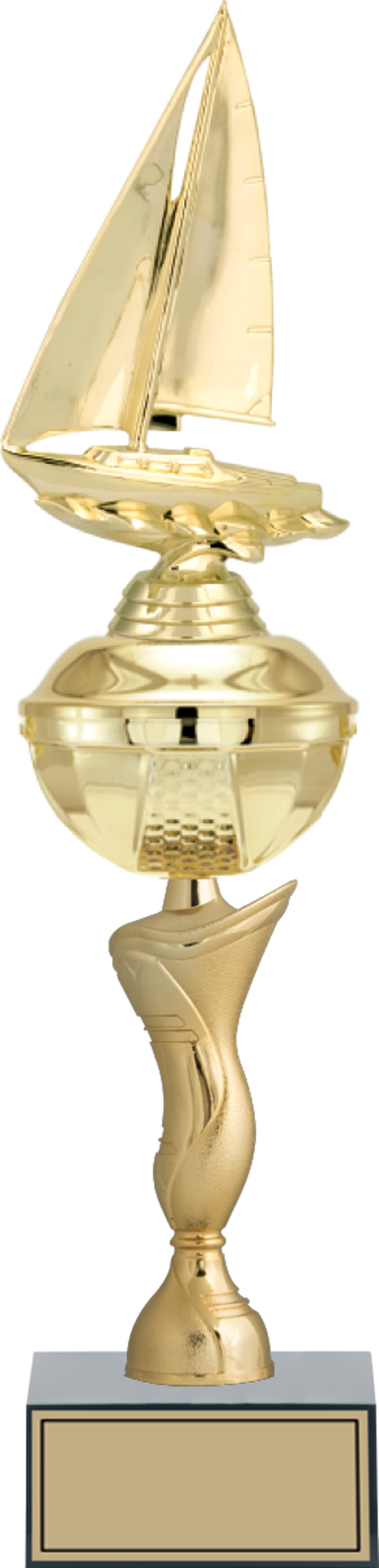 ODAK KUPA - Figürlü Kupalar - Yelken Figürlü Kupalar FG-069 C - 47 cm - Image 1