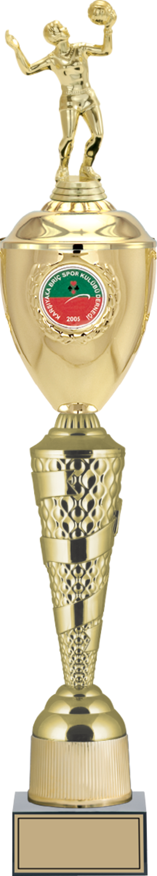 ODAK KUPA - Figürlü Kupalar - Voleybol Kadın Figürlü Kupalar FG-083 A - 66 cm - Image 1